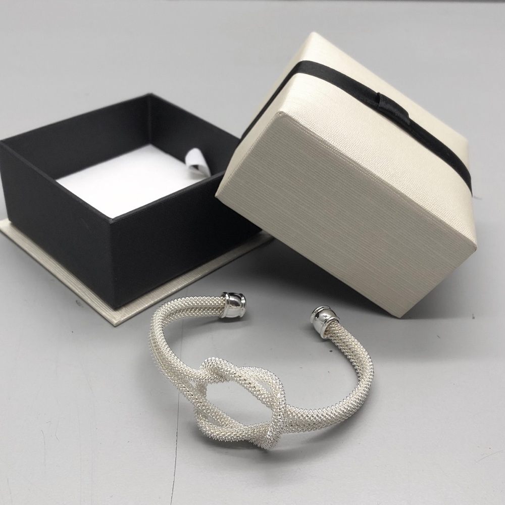 Brittany "Goddess" Silver Cuff Bangle Bracelet